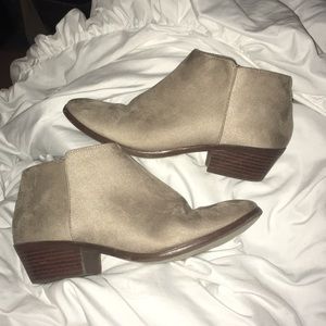 Suede Booties